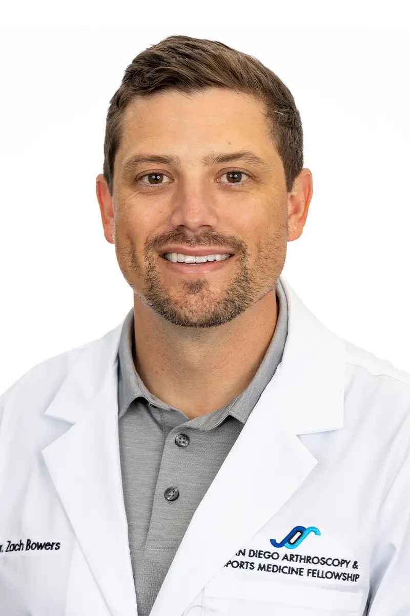 Zachary Bowers, DO, sports medicine fellow at Synergy Orthopedics